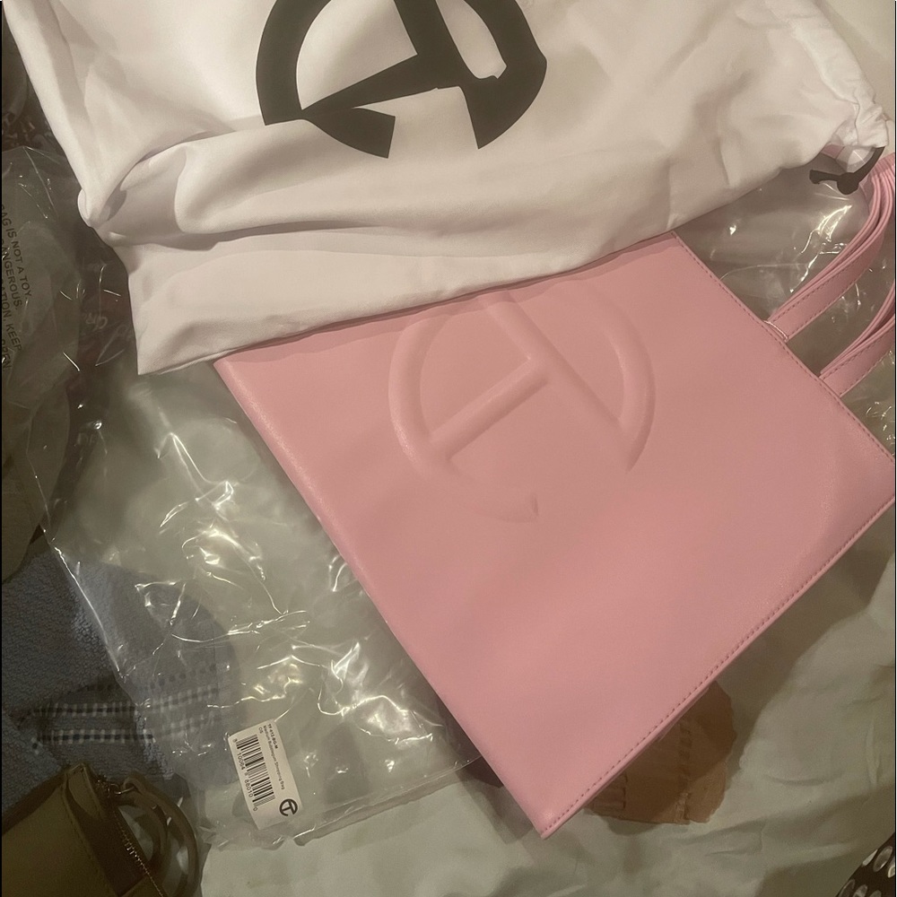 Telfar light pink size medium